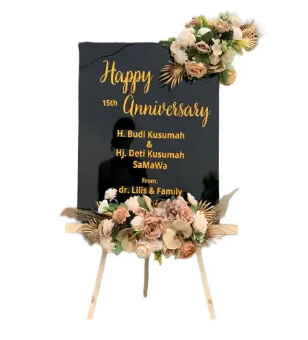 Papan Bunga Akrilik Lebakgede